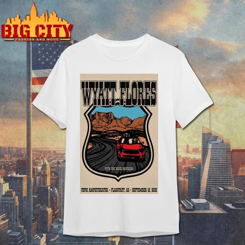 Wyatt Flores At Pepsi Amphitheater On Sep 16 2025 Poster shirt