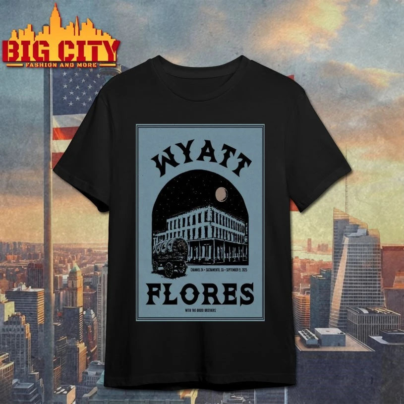 Wyatt Flores Channel 24, Sacramento, CA Sep 9, 2025 Poster Shirt