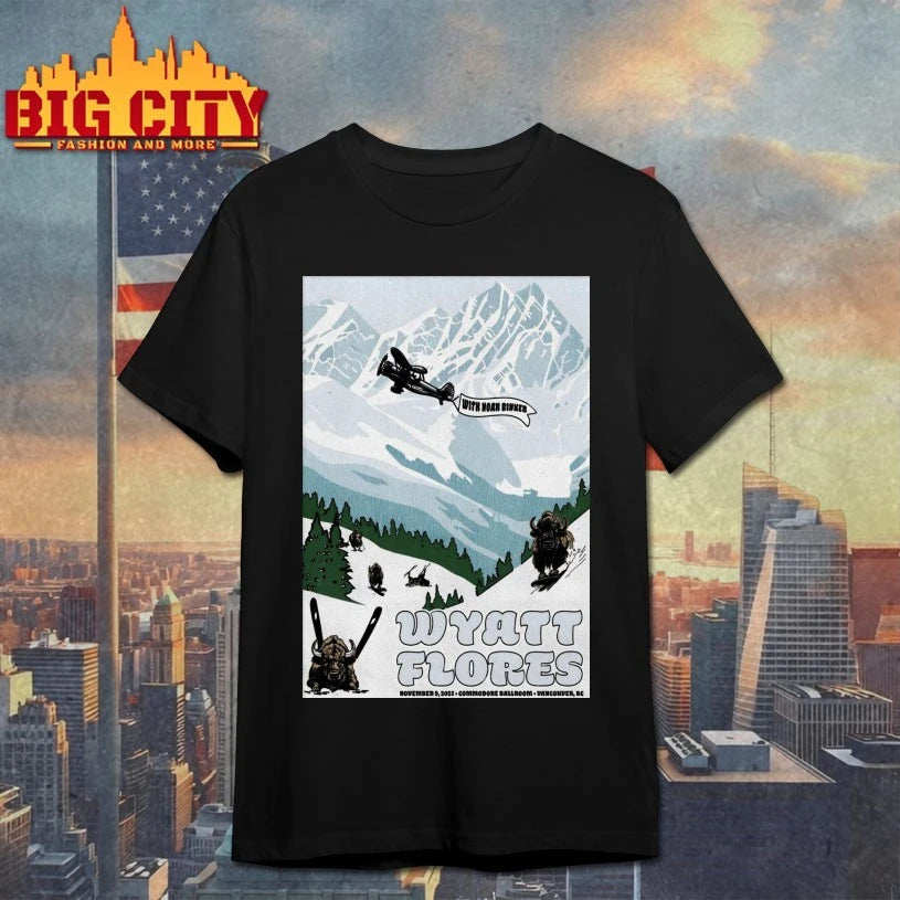 Wyatt Flores Commodore Ballroom Vancouver BC Nov 9 2025 Poster shirt