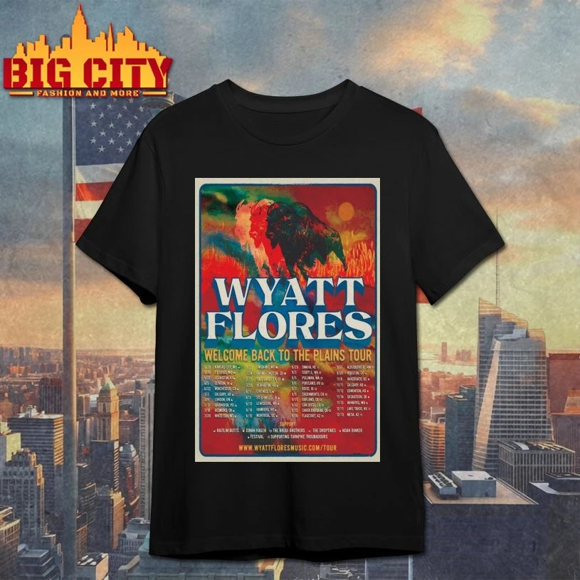 Wyatt Flores Fall Tour 2025 Poster shirt