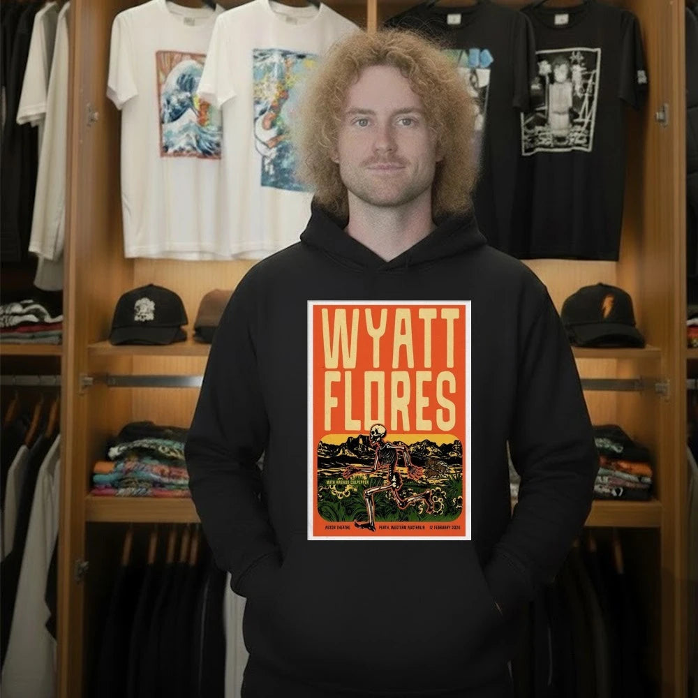 Wyatt Flores Feb 12 2026 Poster Perth, Western Poster Shirt