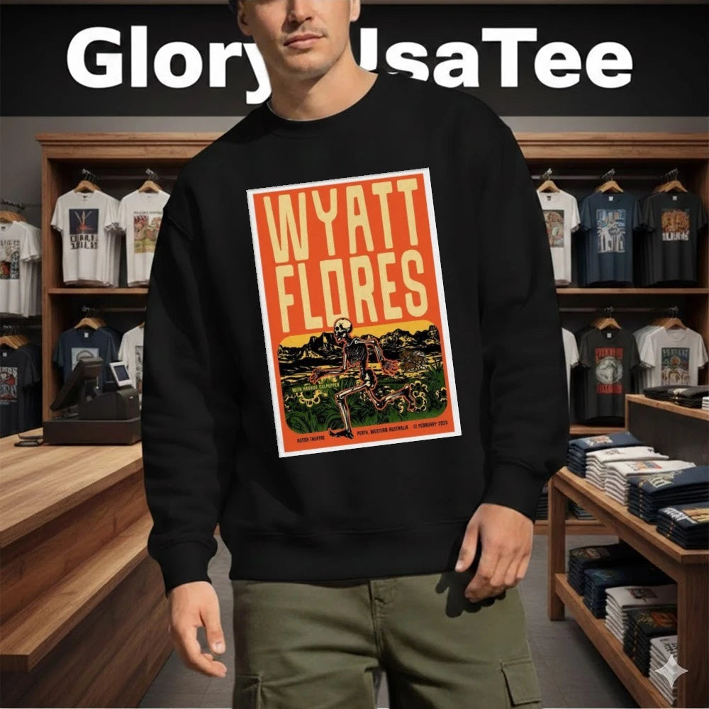 Wyatt Flores Feb 12 2026 Poster Perth, Western Poster Shirt