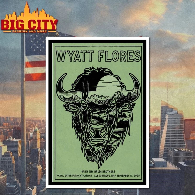 Wyatt Flores Revel Entertainment Center In Albuquerque NM September 17 2025 poster shirt