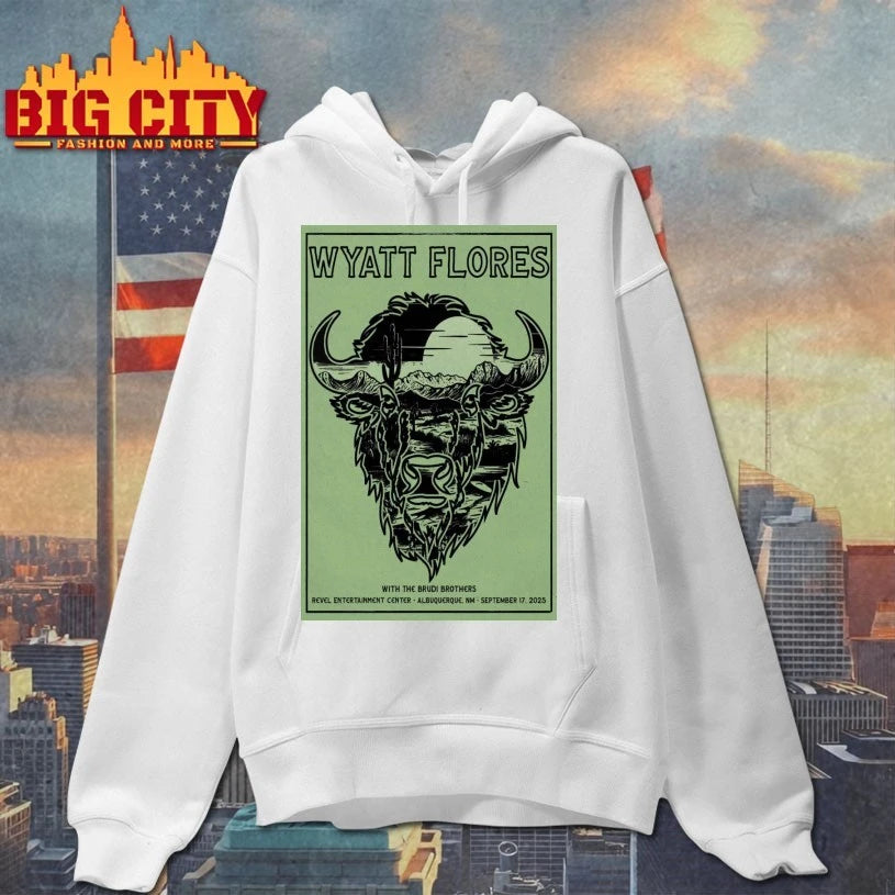 Wyatt Flores Sep 17 2025 Albuquerque NM Poster shirt