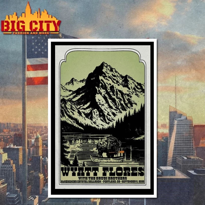 Wyatt Flores Sep 6, 2025 Tour Portland, OR Poster Shirt