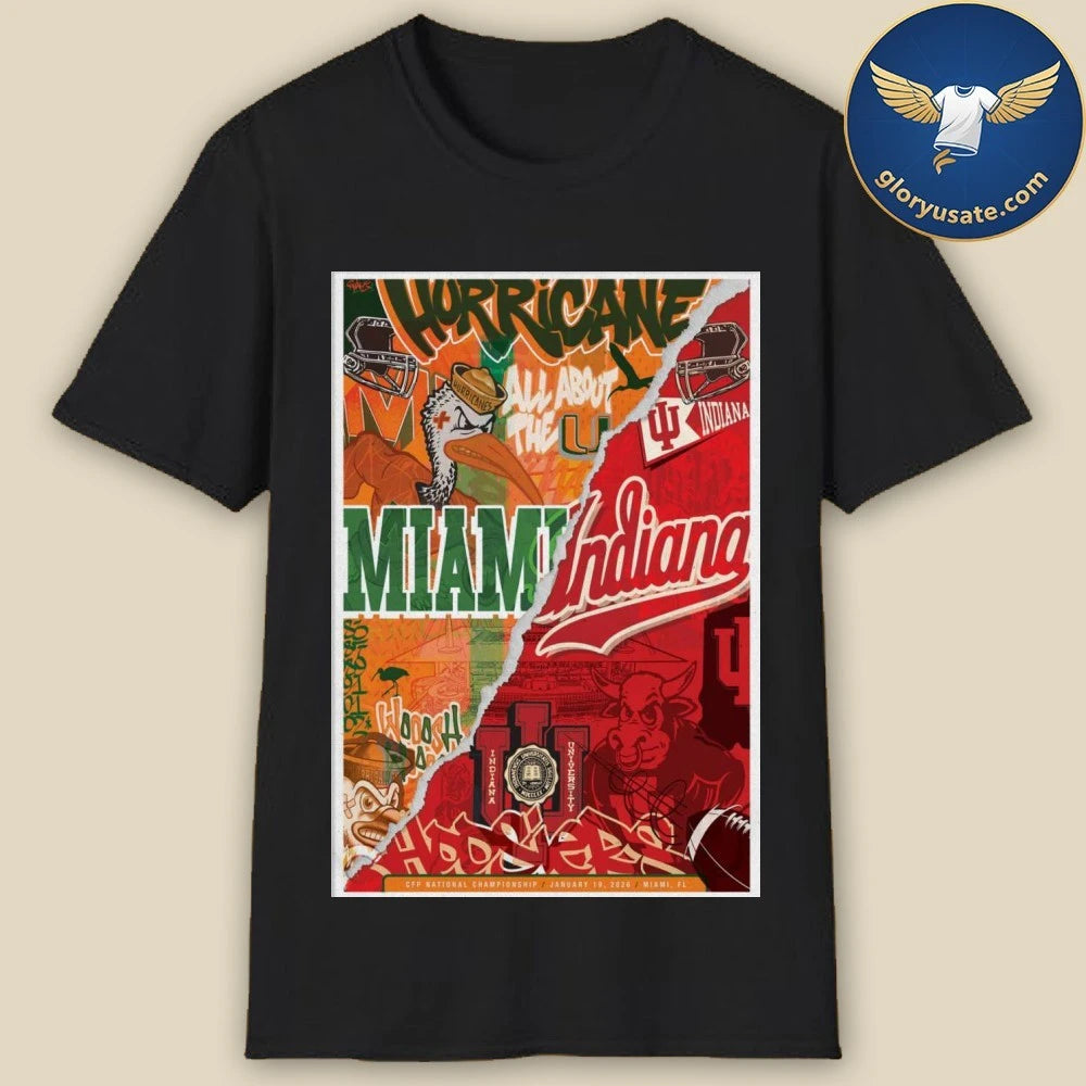 Wynwood Walls Jan 19 2026 Miami Vs Indiana Poster Shirt