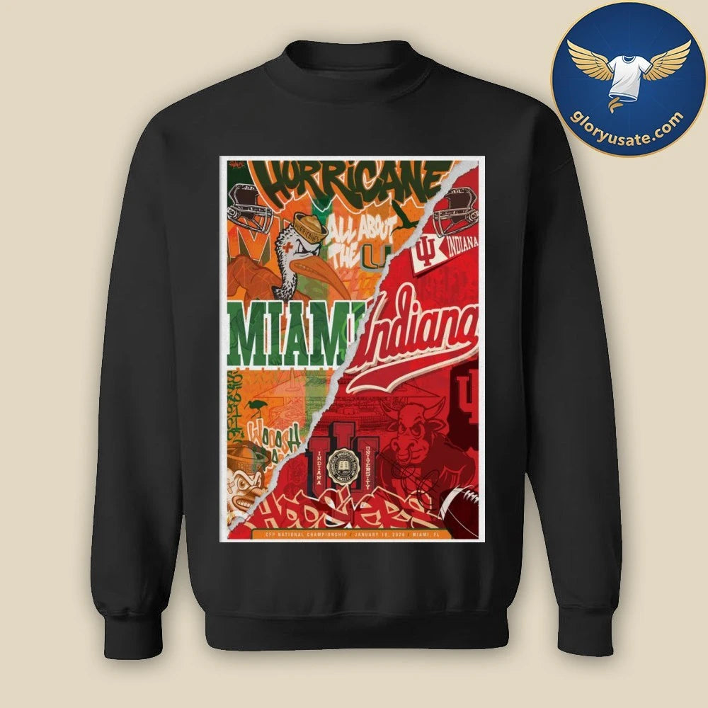 Wynwood Walls Jan 19 2026 Miami Vs Indiana Poster Shirt