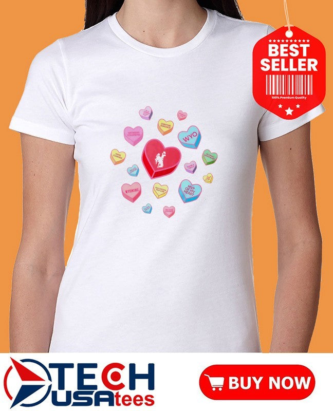 Wyoming Cowboys Sweet Talk Valentine’s Day shirt