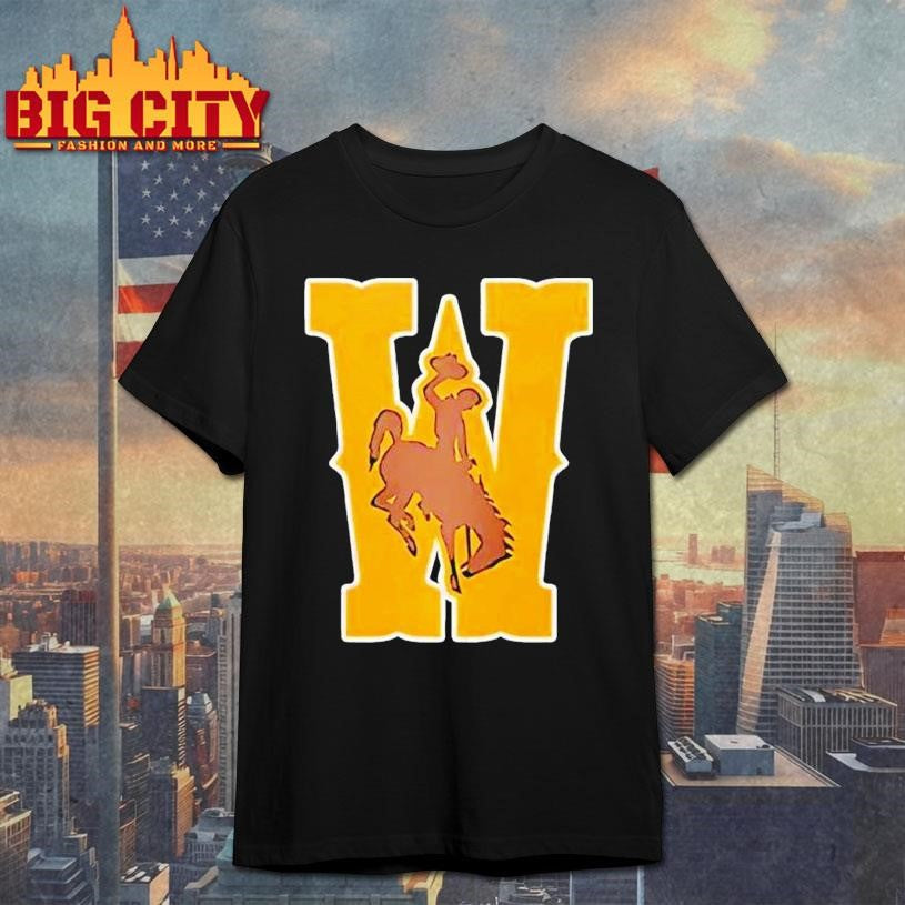 Wyoming Cowboys Wrestling Champion Brown Icon Logo Shirt