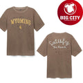 Wyoming SATISFY The Ranch 2025 Two Sided Shirt