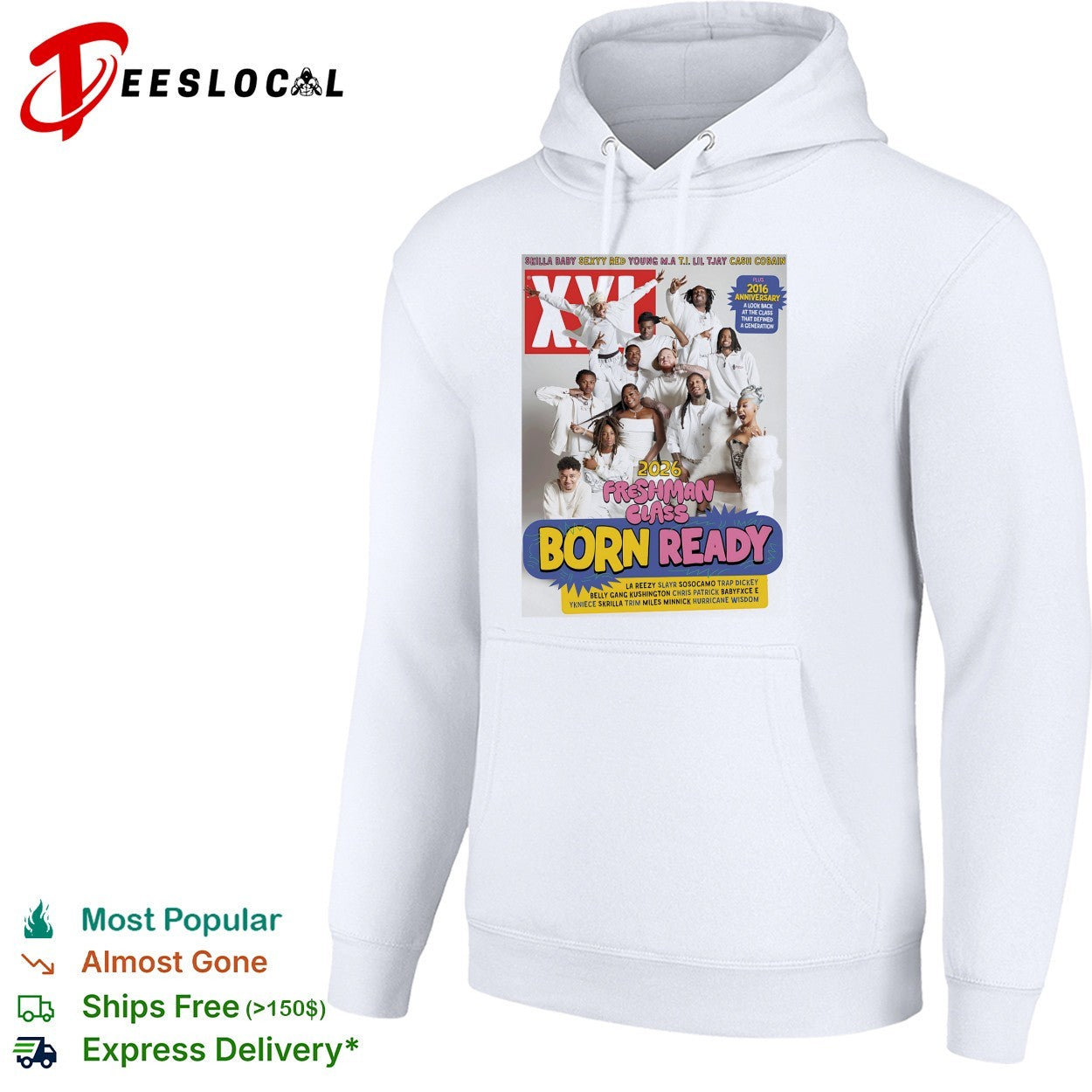 XXL Magazine Freshman Class 2026 Tour shirt