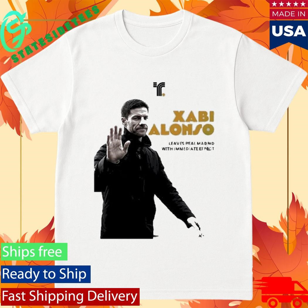 Xabi Alonso Leaves Real Madrid With Immediate Effect Shirt