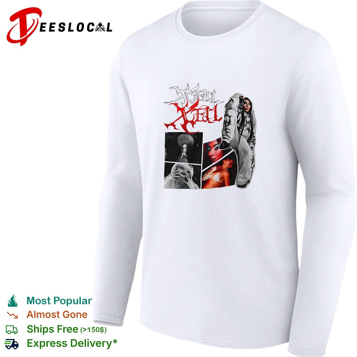 Xcel concert collage shirt