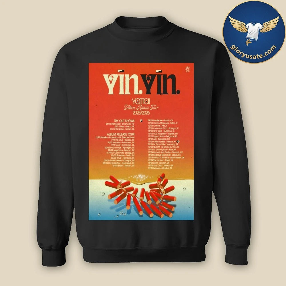YĪN YĪN The Album Release Tour 2026 Poster Shirt