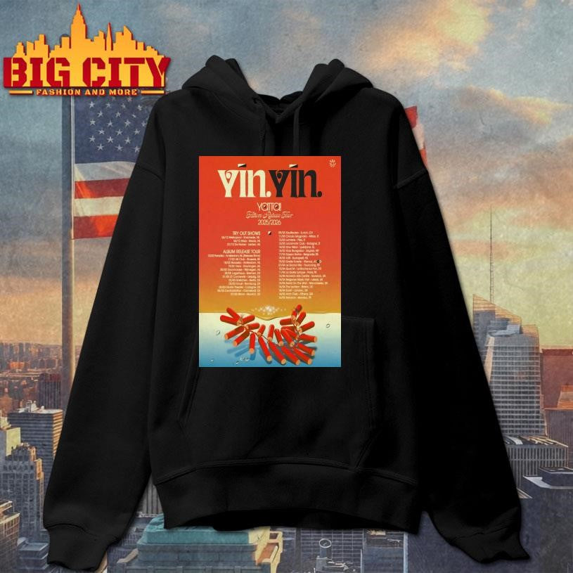 YĪN YĪN The Album Release Tour 26 Poster Shirt