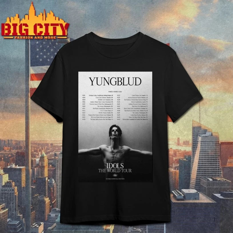YUNGBLUD North American 2026 Poster shirt