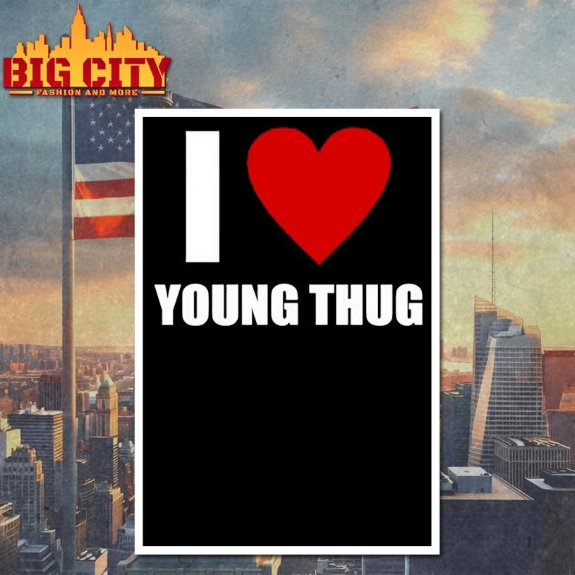 Yak Gotti Wearing I Love Young Thug shirt