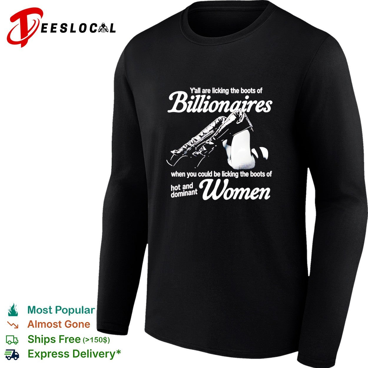 Y’all are licking the boots of billionaires when you could be licking shirt