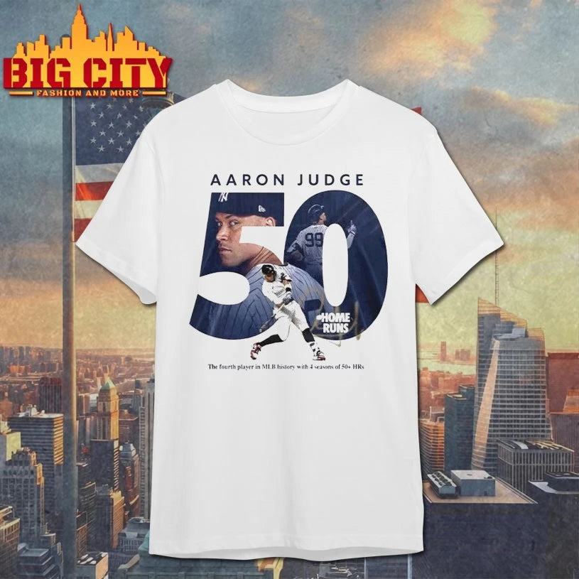 Yankees Aaron Judge 50 Home Runs Shirt