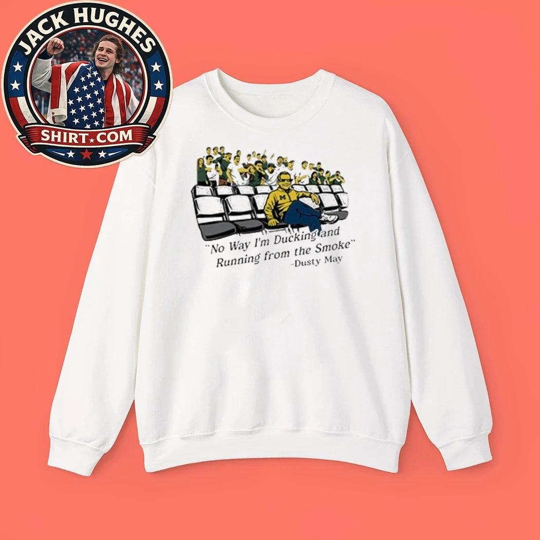 Yaxel Lendeborg Dusty May No Way I’m Ducking And Running From The Smoke Graphic T-Shirt