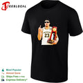 Yaxel Lendeborg smoking middle finger Michigan Wolverines National Champions 2026 shirt
