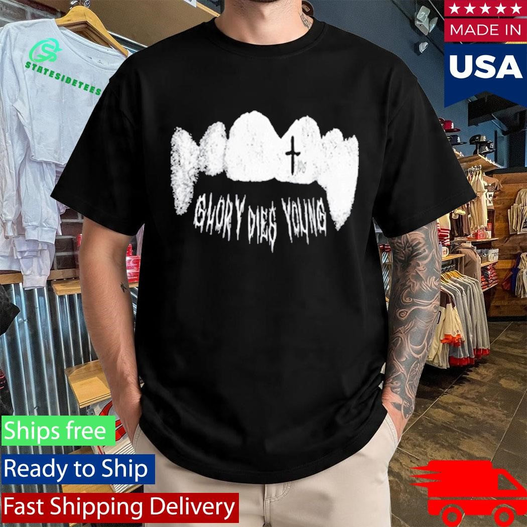 Ydg Fang Glory Dies Young T-Shirt