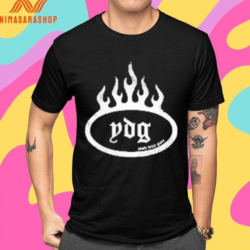 Ydg Flame Logo Fire Shirts