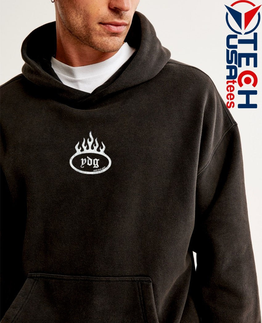 Ydg flame logo shirt