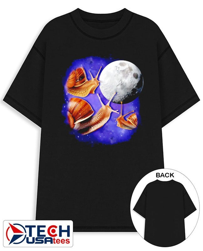Yearning snails moon shirt