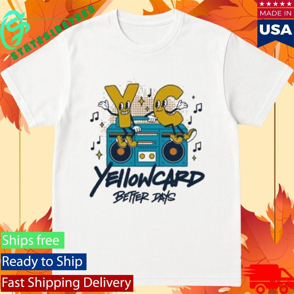 Yellowcard Better Days Buddies Shirt