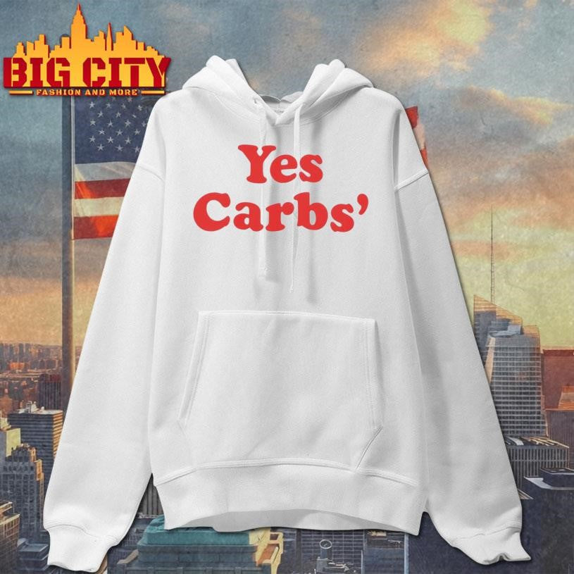 Yes Carbs Ringer Shirt