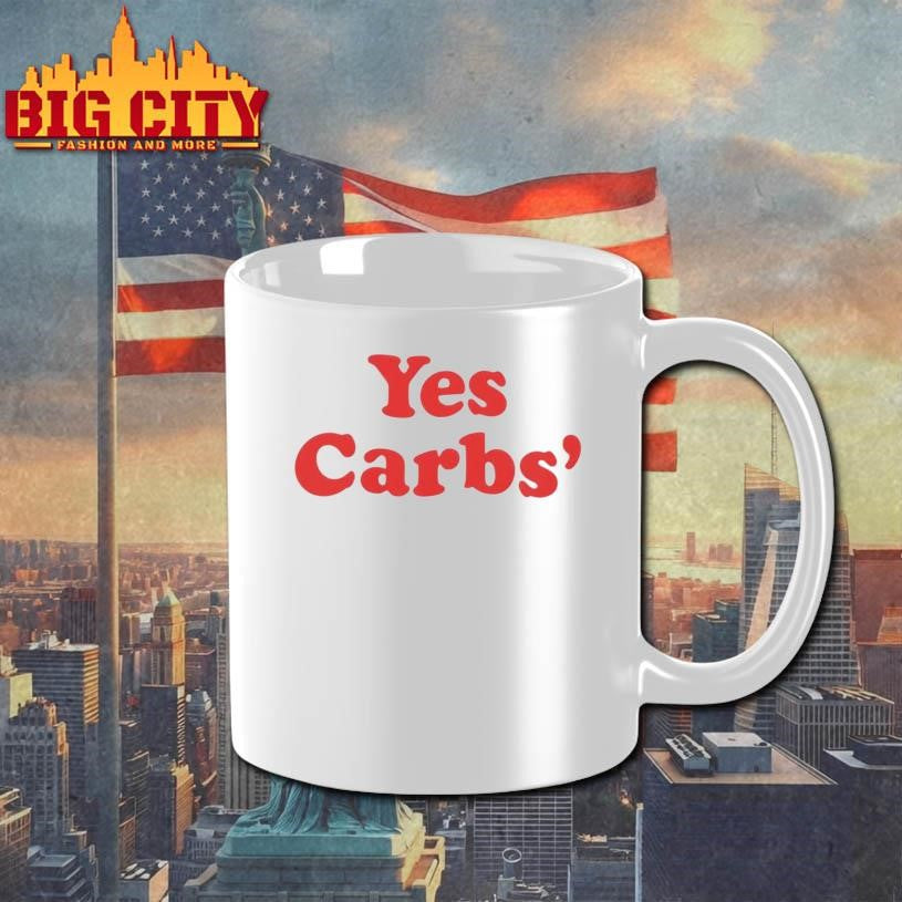 Yes Carbs Ringer Shirt
