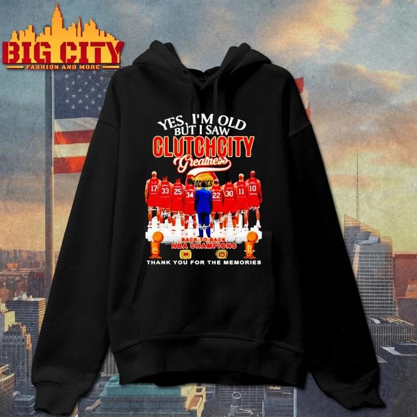 Yes Im Old But I Saw Clitchcity Greatness Back To Back Nba Champions Thank You For The Memories Signatures Shirt