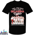 Yes I’m Old But I Saw Oklahoma Sooners Greatness Thank You For The Memories Signatures T-shirts