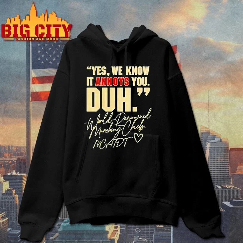 Yes We Know It Annoys You Duh World Denounced Morning Chiefs Florida State Seminoles Shirt