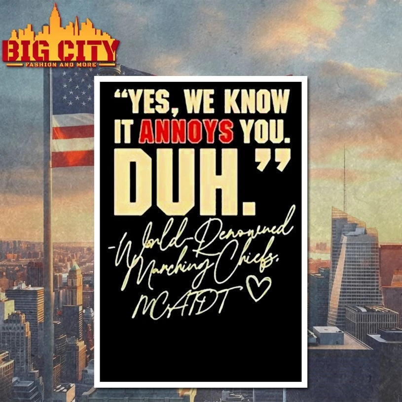 Yes We Know It Annoys You Duh World Denounced Morning Chiefs Florida State Seminoles Shirt