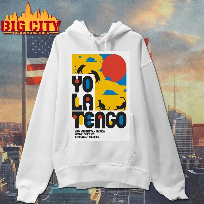 Yo La Tengo Buenos Aires Tour On Nov 1 2025 Poster shirt