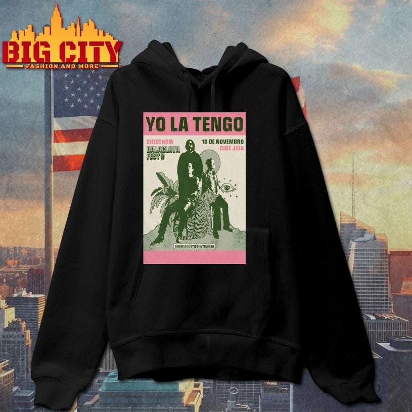 Yo La Tengo Nov 10 2025 Cine Jola In São Paulo Brazil Poster Shirt