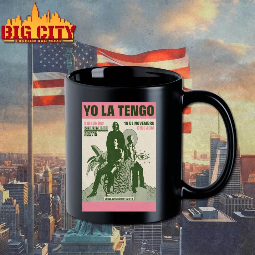 Yo La Tengo Nov 10 2025 Cine Jola In São Paulo Brazil Poster Shirt