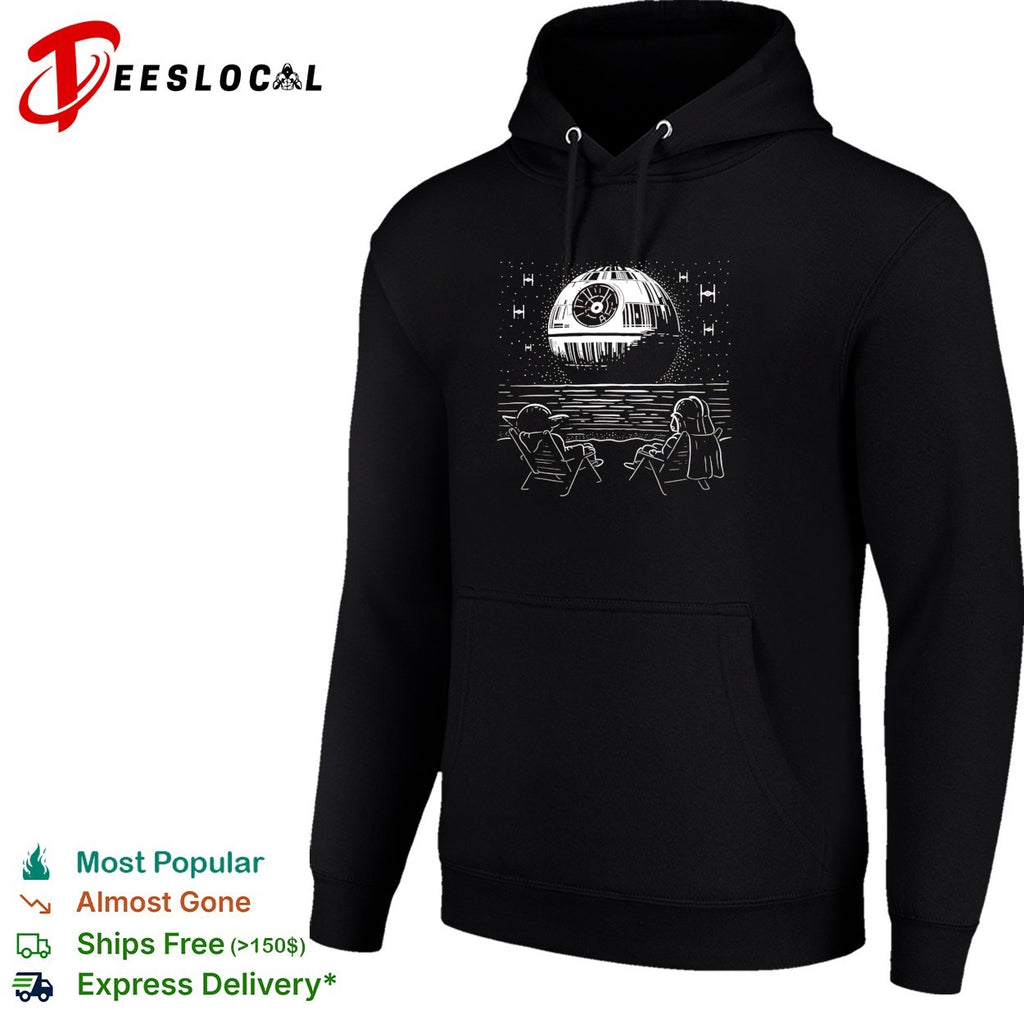 Yoda and Vader at the beach The Dark Side of the Beach shirt
