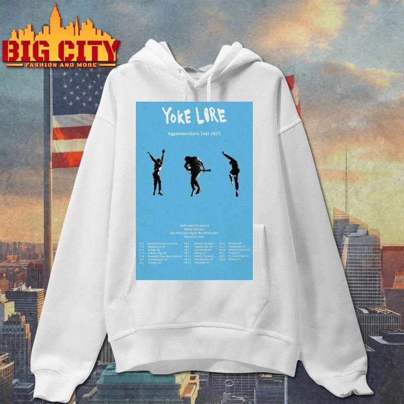 Yoke Lore Hyperventilate Tour 2025 Poster poster shirt