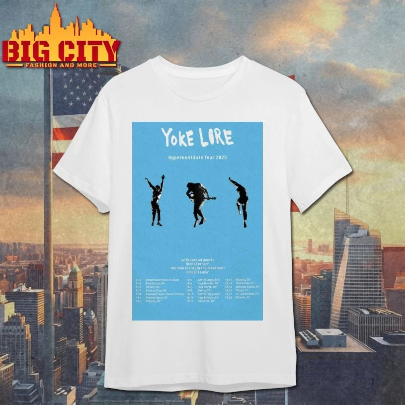 Yoke Lore Hyperventilate Tour 2025 Poster poster shirt