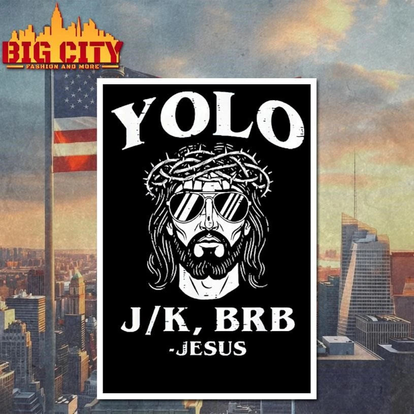 Yolo JK BRR Jesus Funny Christian Easter Shirt