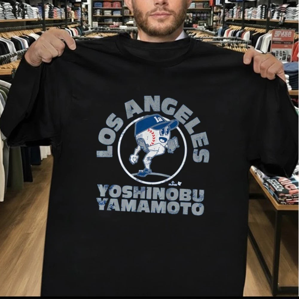 Yoshinobu Yamamoto Los Angeles Baseball Buddies Shirt