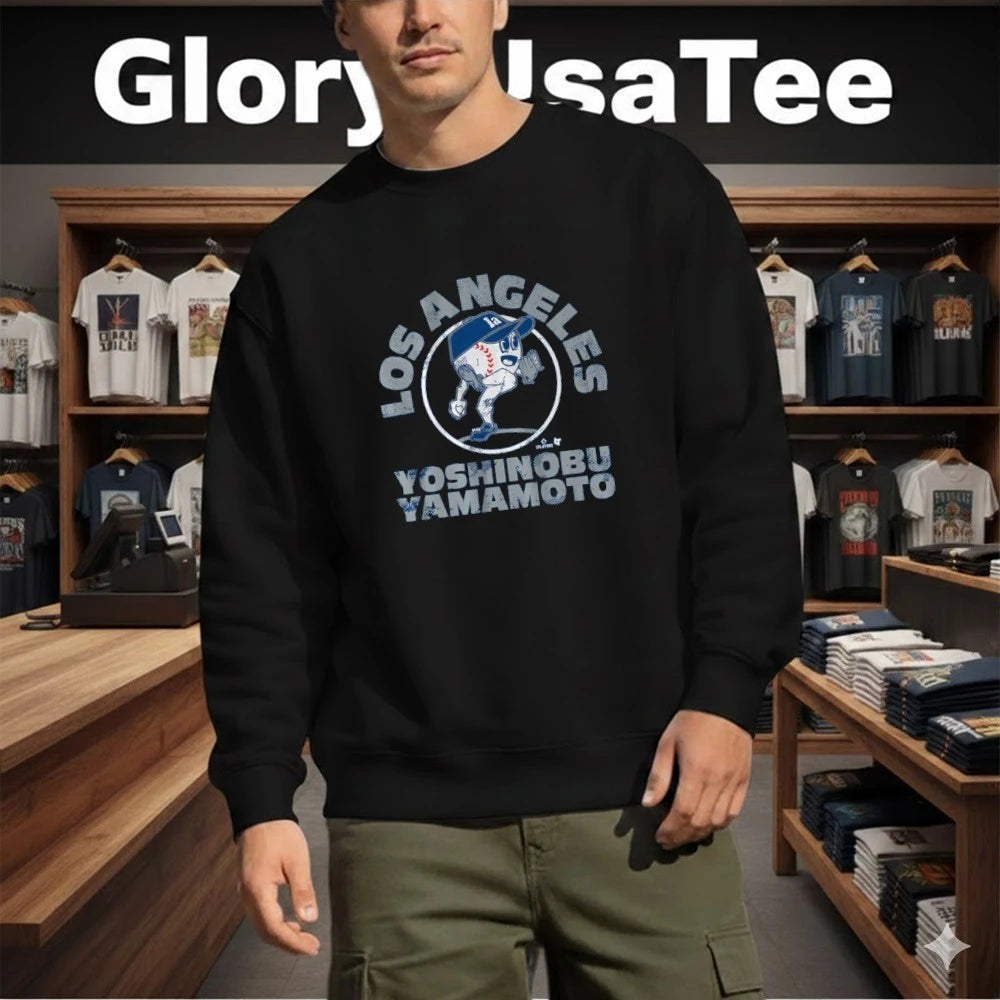 Yoshinobu Yamamoto Los Angeles Baseball Buddies Shirt