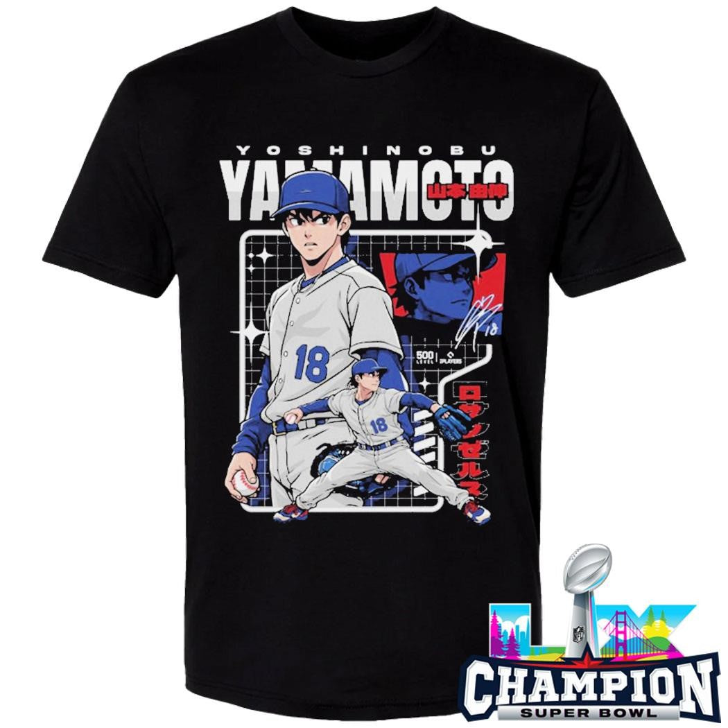 Yoshinobu Yamamoto Los Angeles D Anime Shirt