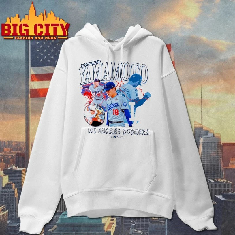 Yoshinobu Yamamoto Los Angeles Dodgers 2025 graphic shirt
