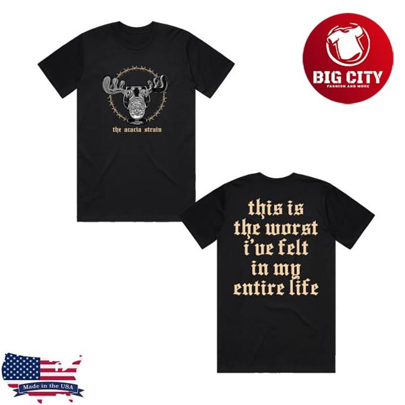 You Are Safe From God Here Moose Two Sided Shirt