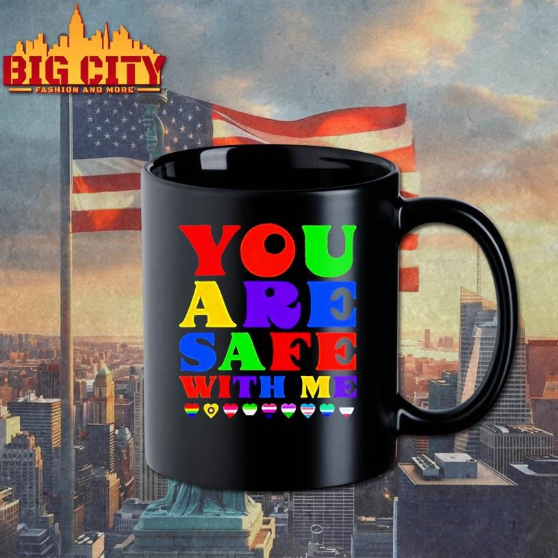 You Are Safe With Me Full Color Shirt