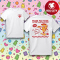 You Me At Six Pizza 2025 Two Sided Shirt